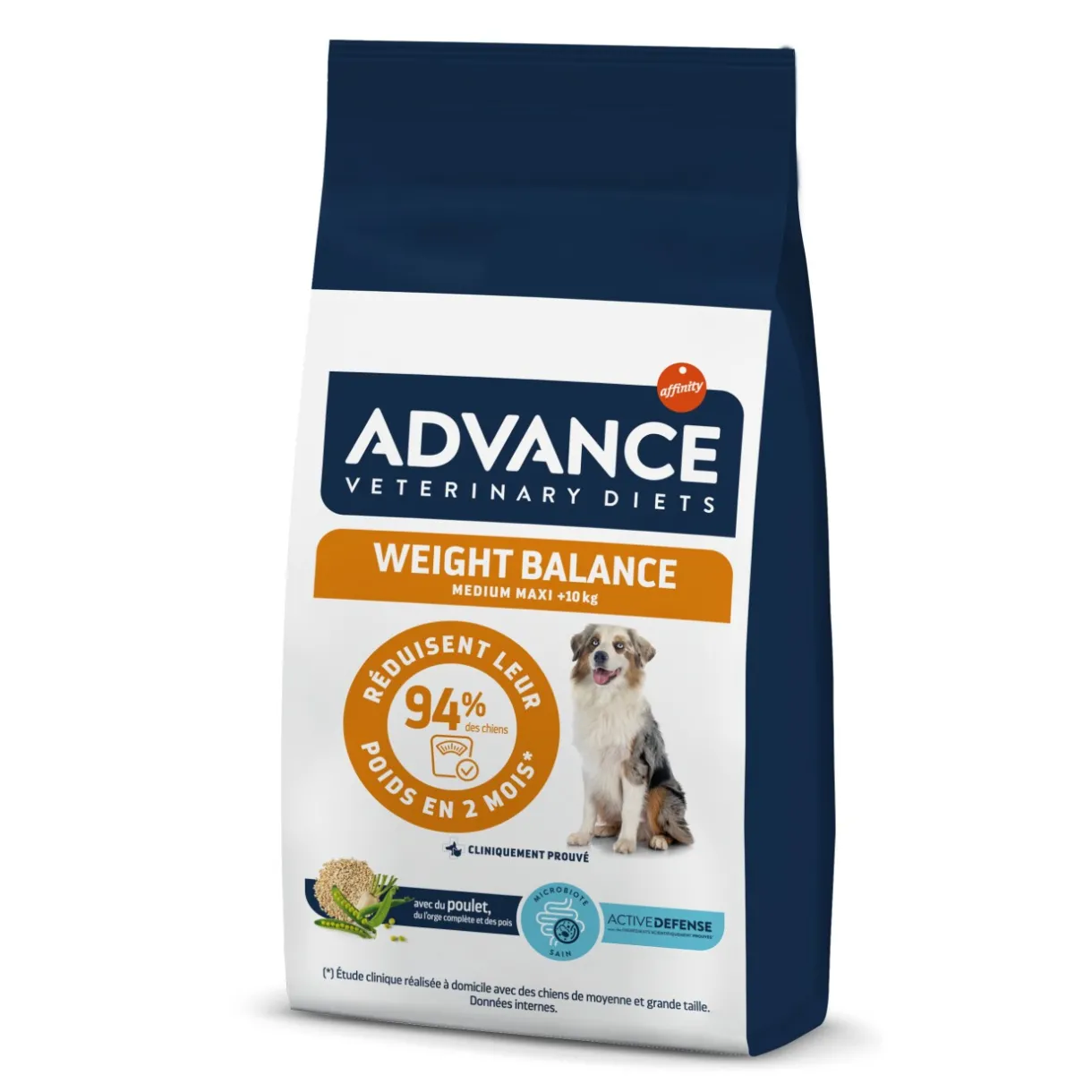ADVANCE Nourriture Diététique Chien|Croquettes^Affinity Veterinary Diets Weight Balance Medium-Maxi - croquettes pour chiens en surpoids 12 kg