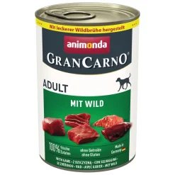 animonda Nourriture Humide^Assortiment GranCarno Original adulte Gibier 6x400 g