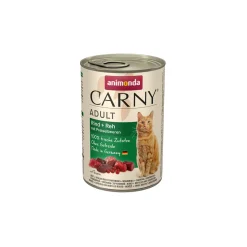 animonda Nourriture Humide^Carny nourriture humide pour chat Adulte 6x400 g Bœuf, chevreuil et airelles