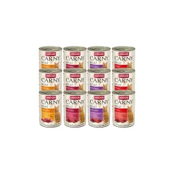 animonda Nourriture Humide^Carny nourriture humide pour chat adulte, assortiment de viandes 12x400 g Pack mix 1