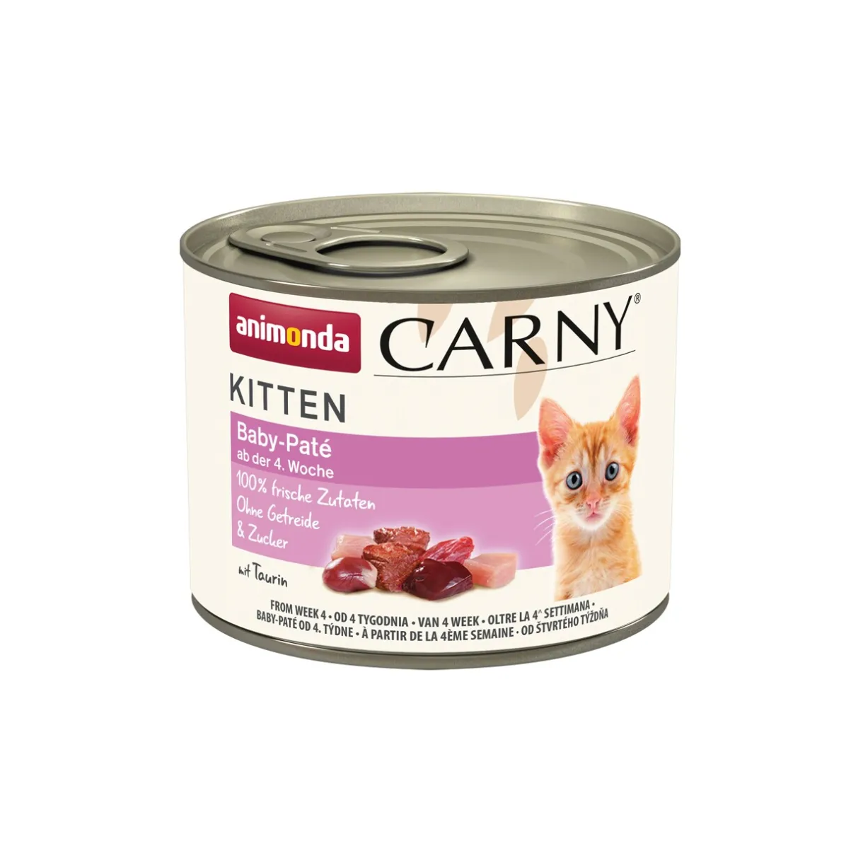 animonda Nourriture Humide|Nourriture^Carny nourriture humide pour chatons, Baby-Paté 12x200 g