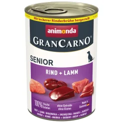 animonda Nourriture Humide^GranCarno Original Senior Bœuf et agneau 6x400 g