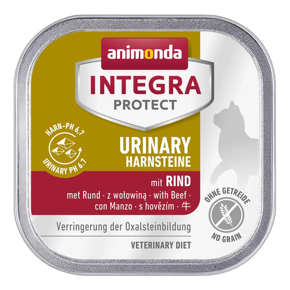 animonda Problèmes Urinaires|Nourriture Problèmes Urinaires^Integra Protect Adult Urinary Oxalstein Bœuf 6x100 g