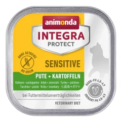 animonda Hypoallergénique|Nourriture Humide^Integra Protect Sensitive 16x100 g Dinde et pommes de terre