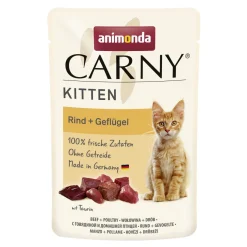 animonda Nourriture Humide|Nourriture^Nourriture humide pour chatons Carny Volaille et bœuf 12x85 g