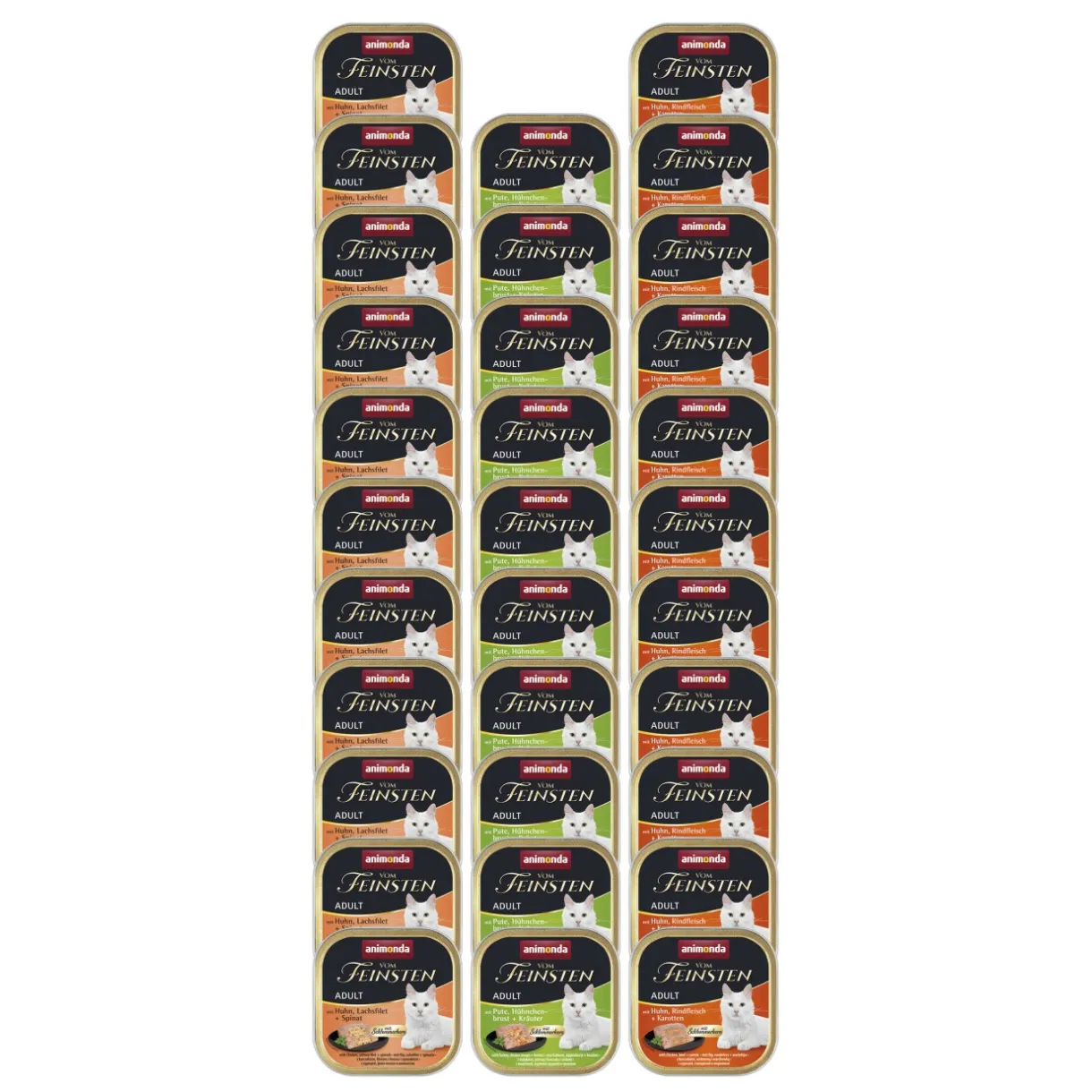 animonda Nourriture Humide^Vom Feinsten Adult Gourmet Diversité 32 x 100 g