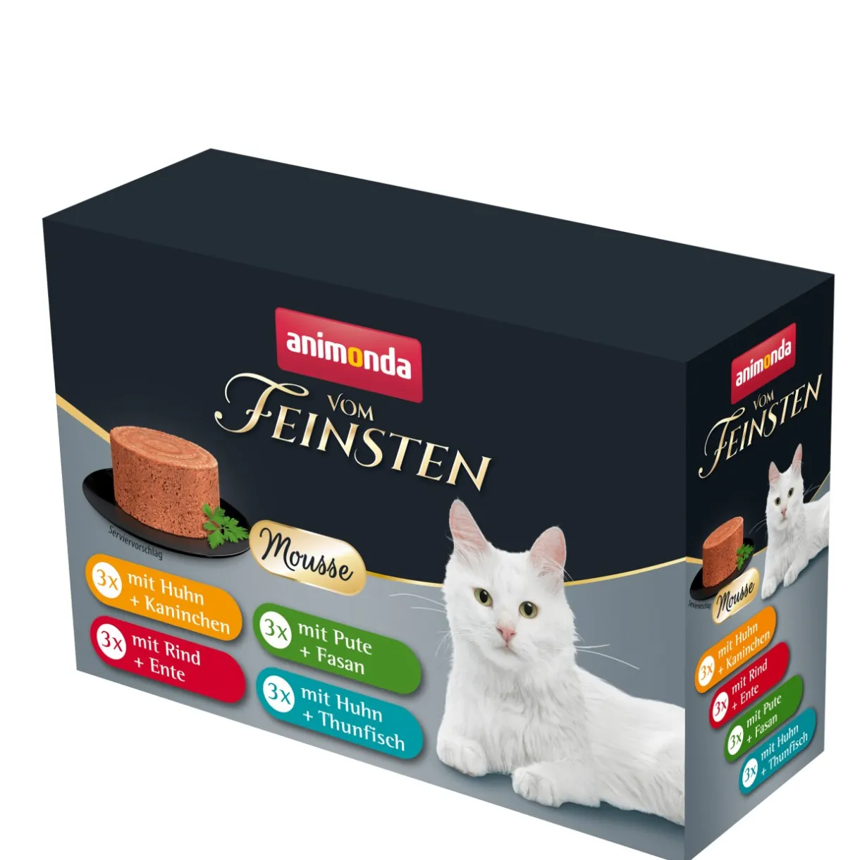 animonda Nourriture Humide^Vom Feinsten Adult Mousse variété 12x85 g