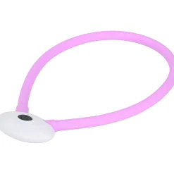 AniOne Securité Dans L'Obscurité|Promener Son Chiot^Anneau lumineux en chaîne de silicone rose S-M