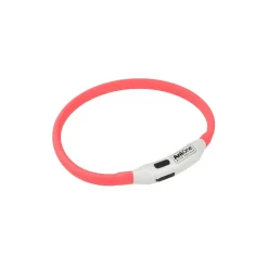 AniOne Securité Dans L'Obscurité^Collier en silicone clignotant rouge