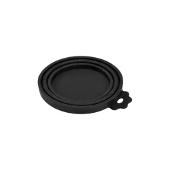 AniOne Stockage Des Aliments|Gamelles À Nourriture^Couvercle en silicone pour boîtes de conserve noir