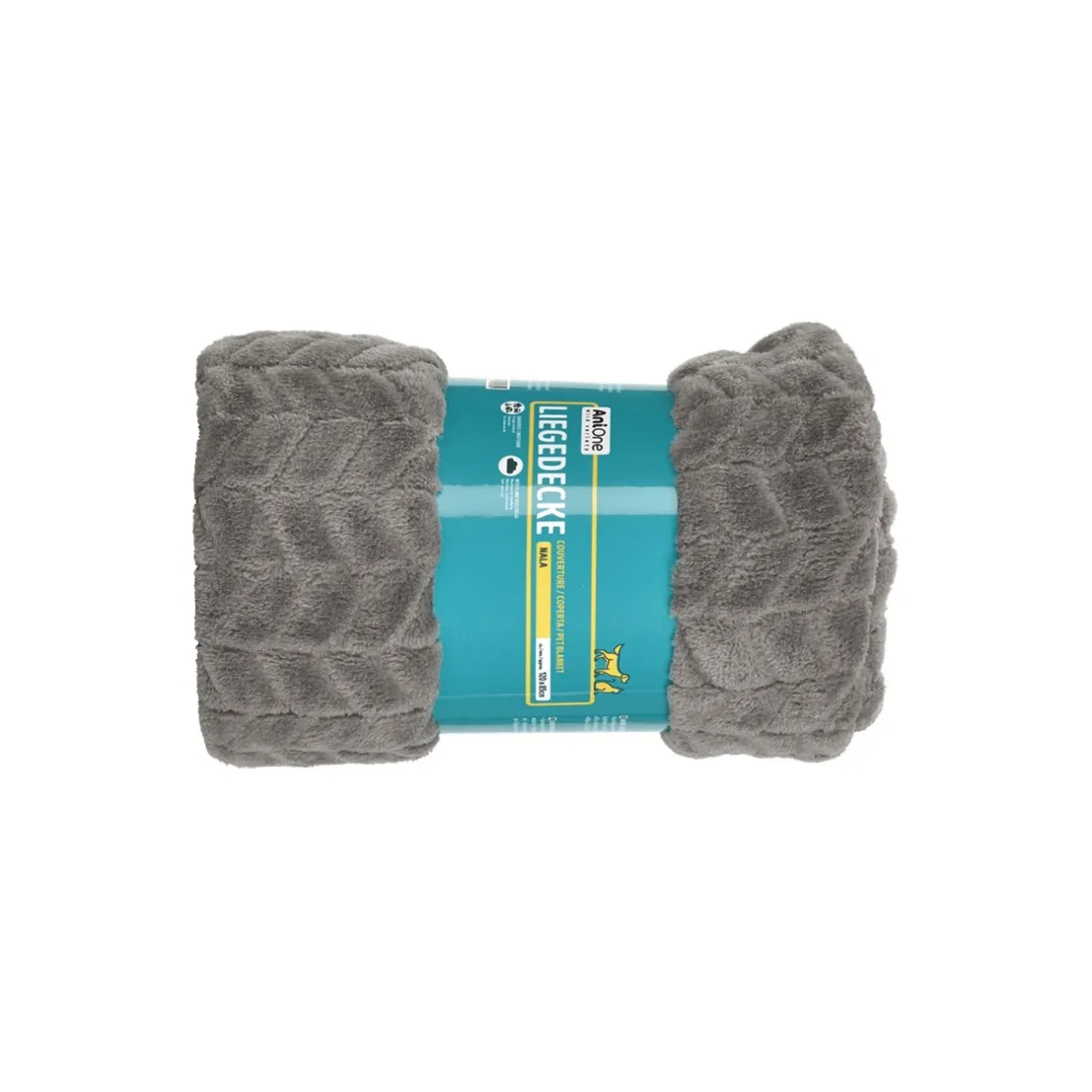 AniOne Couvertures Et Tapis|Couvertures Pour Chien^Couverture Nala gris
