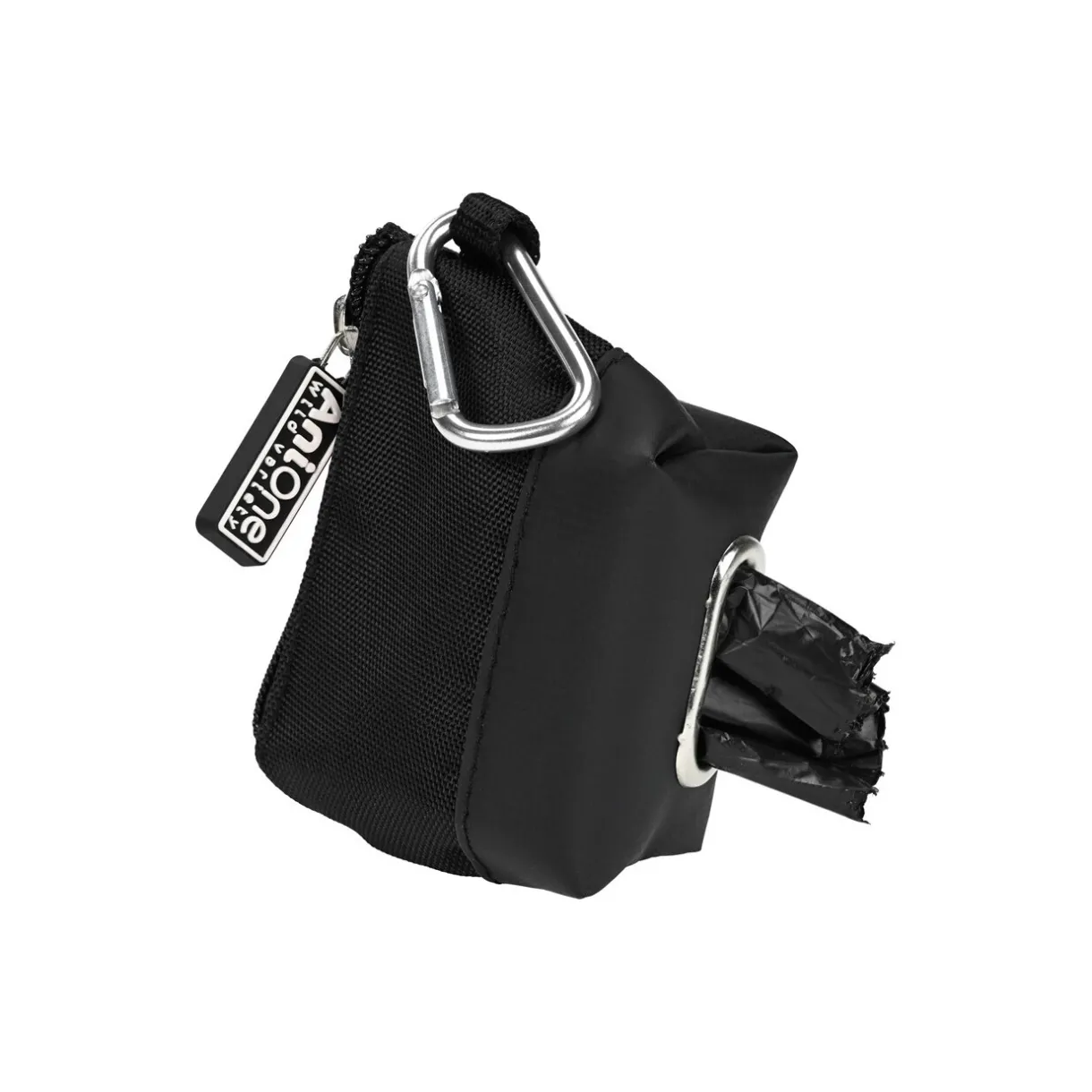 AniOne Couches Pour Chien|Sacs À Déjections Canines^Distributeur de sacs à crottes noir