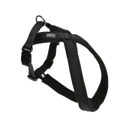 AniOne Harnais Pour Chien|Promener Son Chiot^Harnais en X Classique noir XS–S