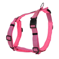 AniOne Harnais Pour Chien|Promener Son Chiot^Harnais souple rose S