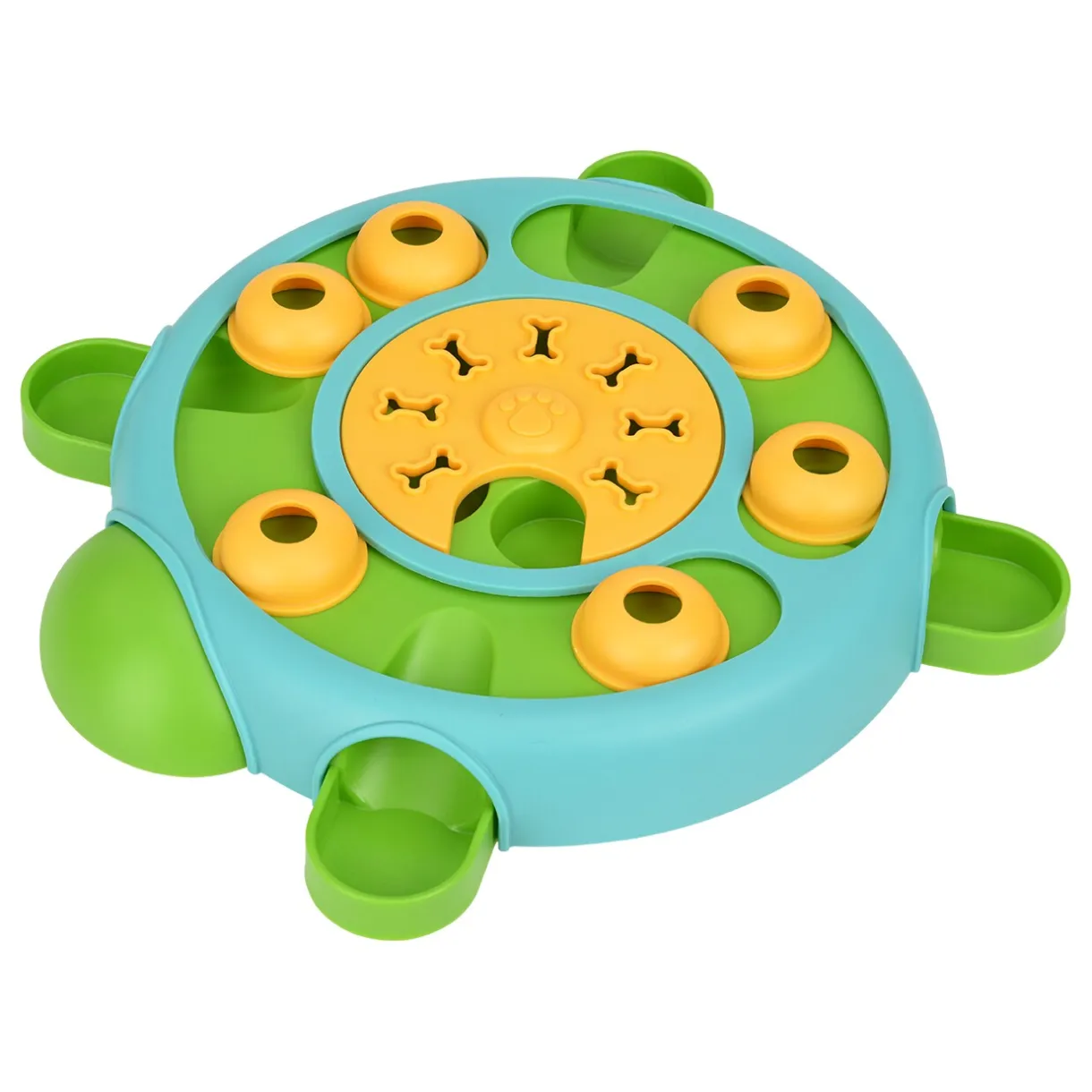 AniOne Jeux D'Intelligence^Jouet Intelligent Tortue pour chiens 28x28x5 cm