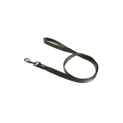 AniOne Laisses|Promener Son Chiot^Laisse courte Classic en nylon vert foncé vert S