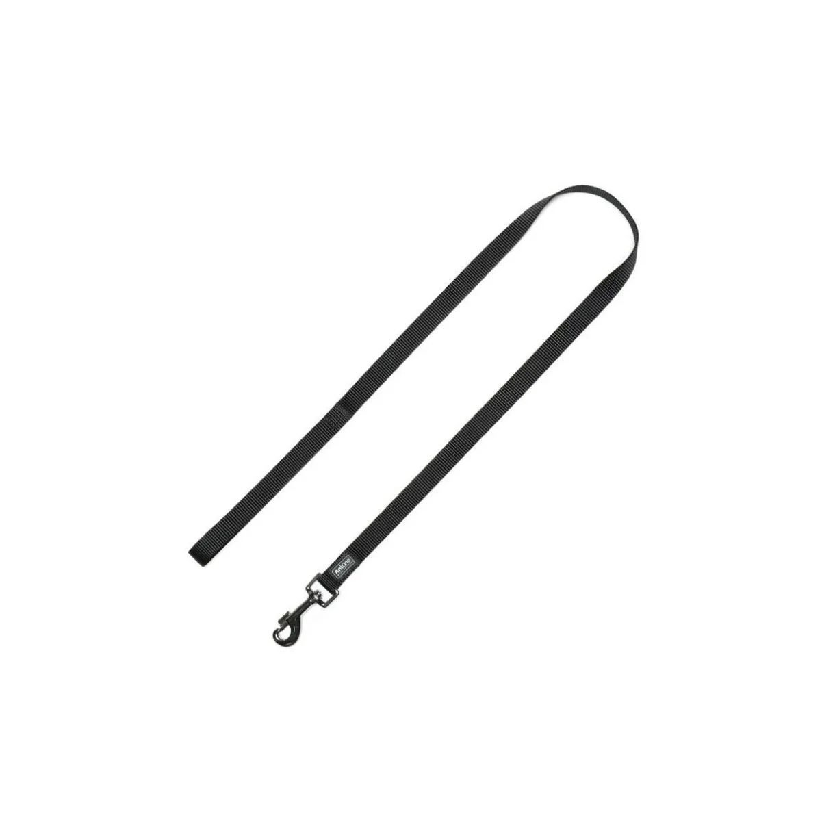 AniOne Laisses|Promener Son Chiot^Laisse courte Classic en nylon noir S