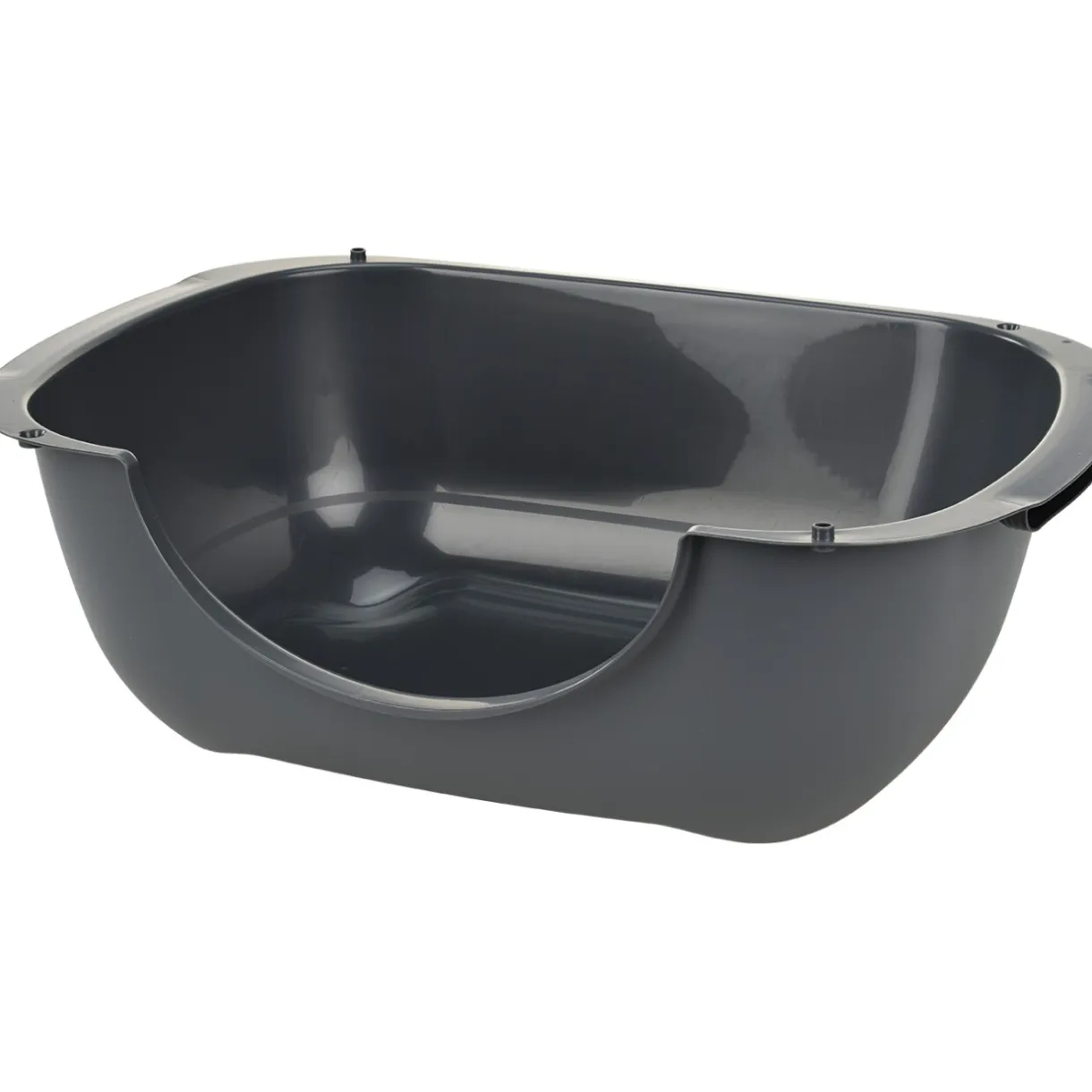 AniOne Bacs & Maisons De Toilette^Toilette ouverte Bella 56 x 39,5 x 19 cm gris