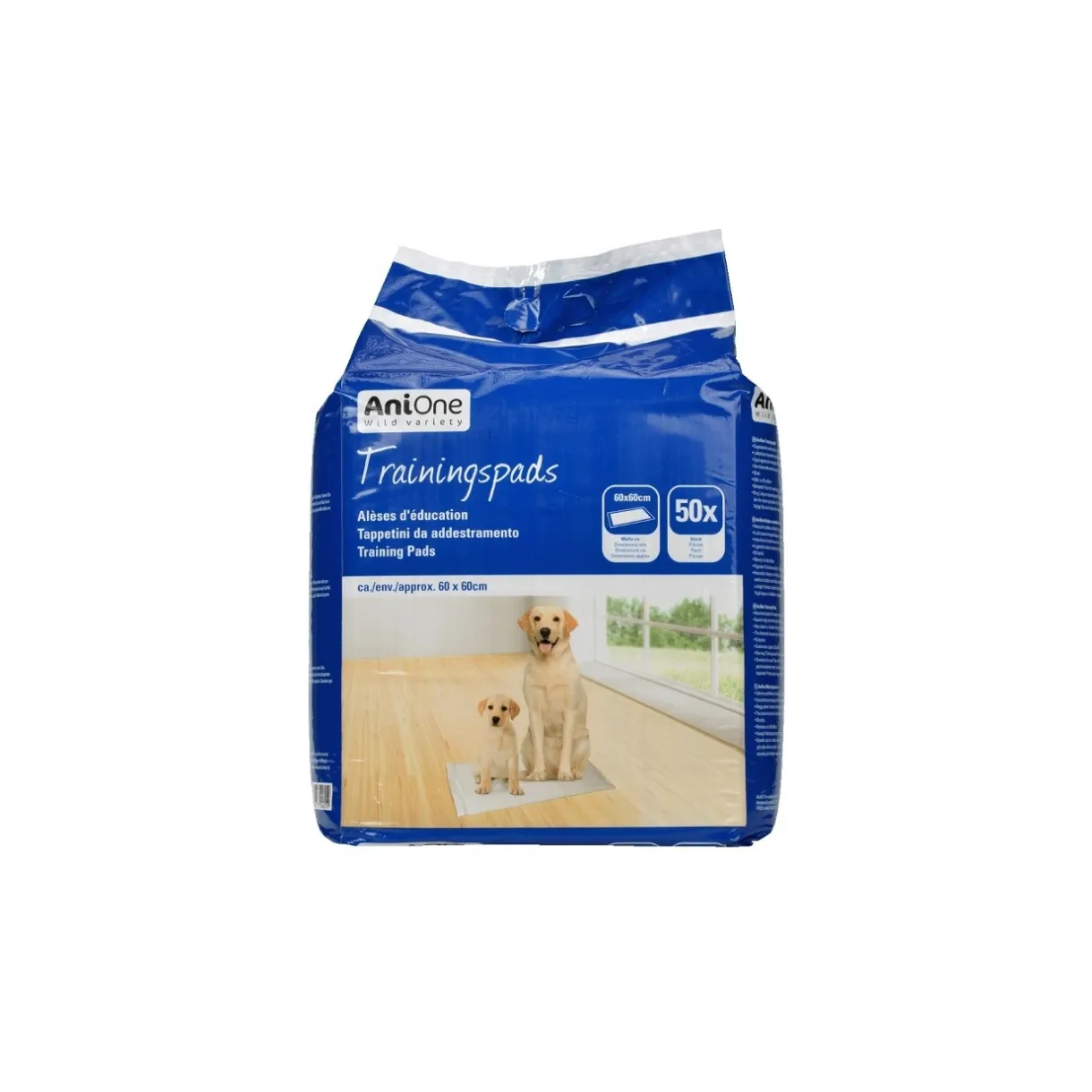 AniOne Couches Pour Chien|Propreté^Training Pads 60 x 60 cm 50 pcs