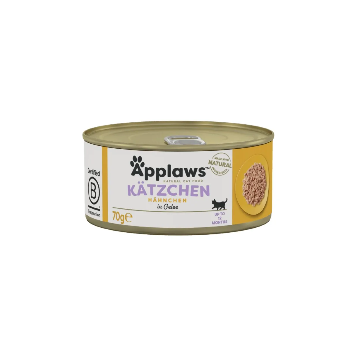 Applaws Nourriture Humide|Nourriture^nourriture humide pour chatons en gelée Poulet 24x70 g