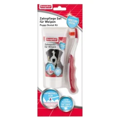 Beaphar Soins Dentaires|Dentition Et Soins Dentaires^Kit soins dentaires pour chiots