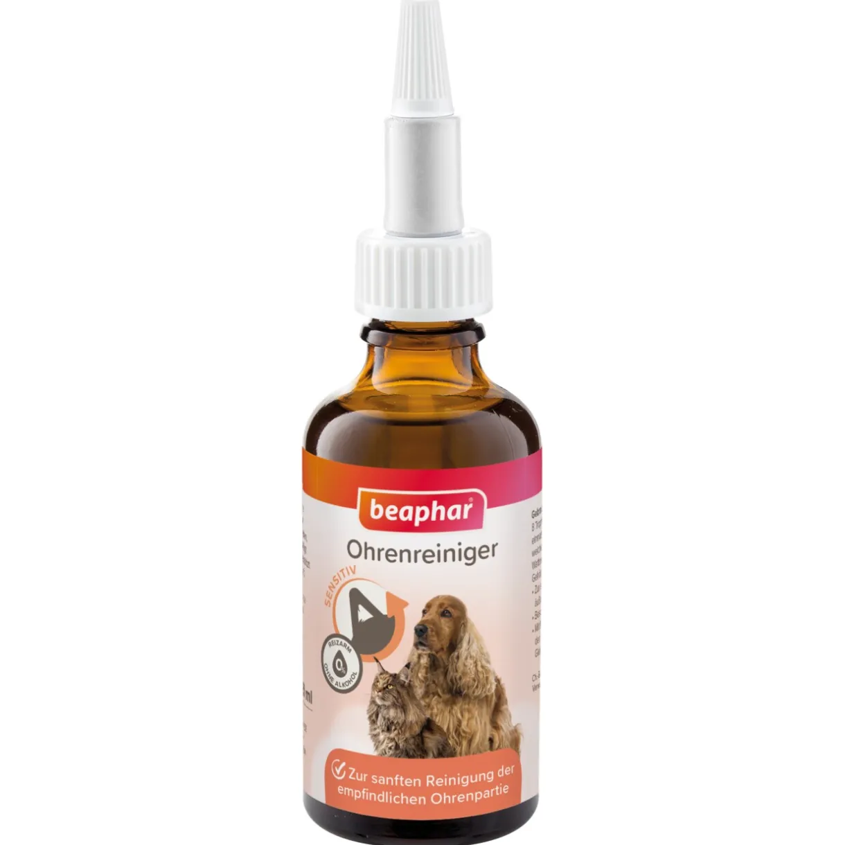 Beaphar Soins Pour Yeux & Oreilles|Soins Pour Yeux & Oreilles^Nettoyant auriculaire Sensitiv 50 ml