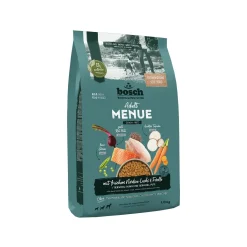 bosch Croquettes^Nourriture sèche HPC chien adulte Menu Saumon de la mer du Nord et Truite 1 kg
