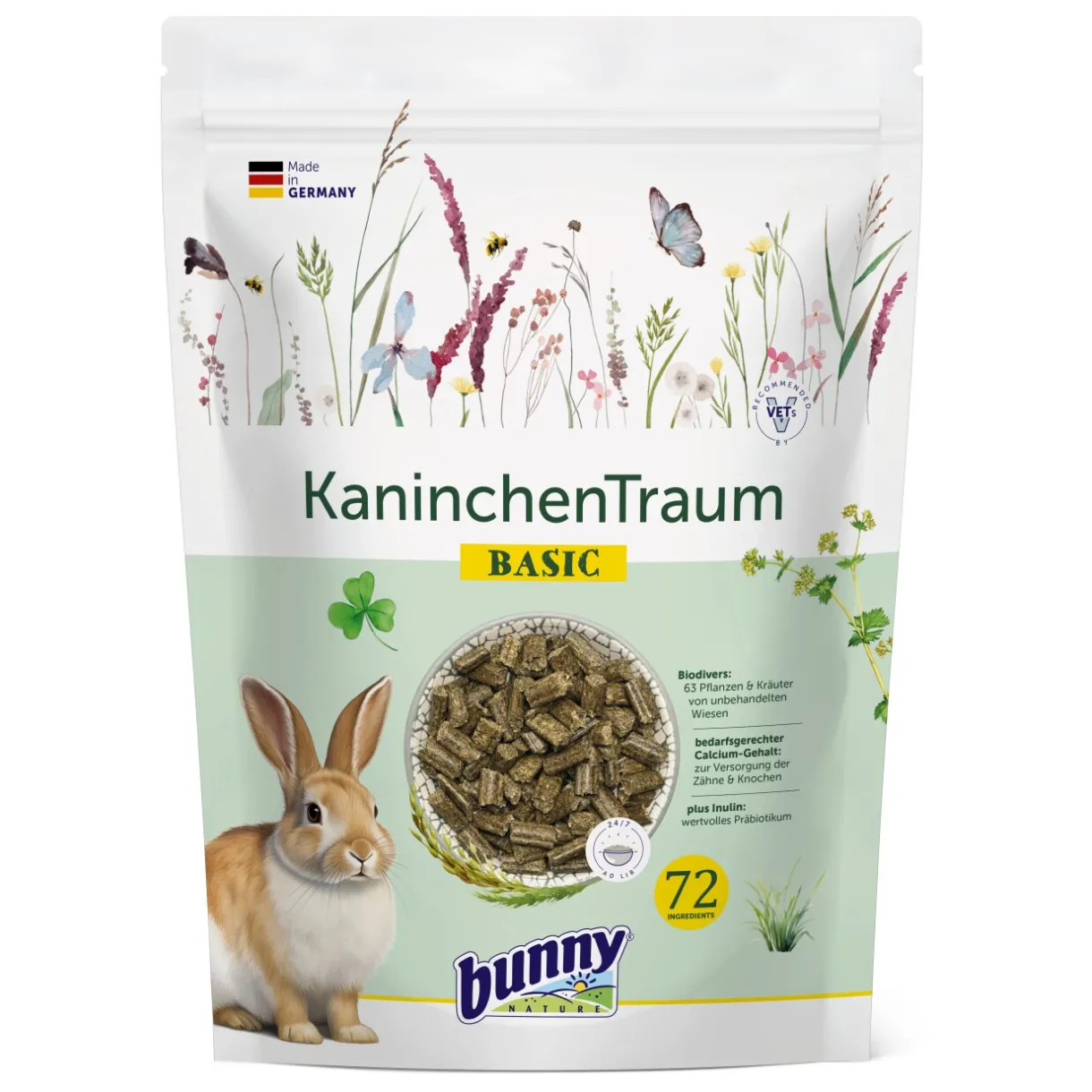Bunny Lapins Nains|Nourriture Principale^Rêve de lapin basic 1,5 kg