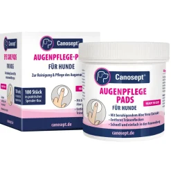 Canosept Soins Pour Yeux & Oreilles^lingettes pour les yeux pour chiens 100 pièces