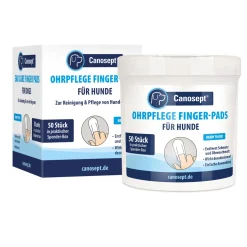 Canosept Soins Pour Yeux & Oreilles^tampons pour le soin des oreilles des chiens, 50 pièces