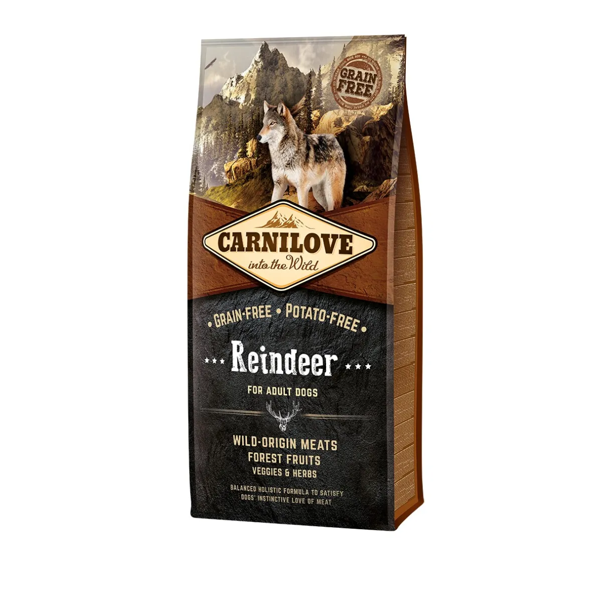 Carnilove Croquettes^Chien Adulte au Renne 12kg
