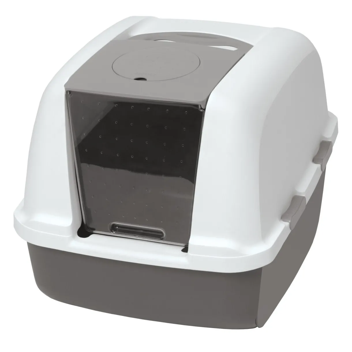 Catit Bacs & Maisons De Toilette^Toilettes pour chat avec toit et système de filtration Airsift - Jumbo