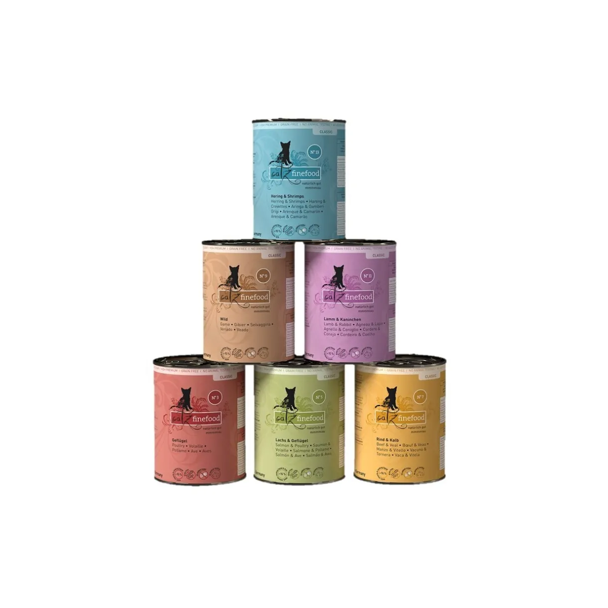 Catz finefood Nourriture Humide^Multipack 6 x 400 g Multipack 1