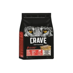 CRAVE Croquettes^bœuf à la moelle osseuse et aux céréales ancestraux 2,8 kg