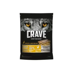 CRAVE Croquettes^Poulet avec de l'Os à Moelle et des céréales anciennes 1 kg