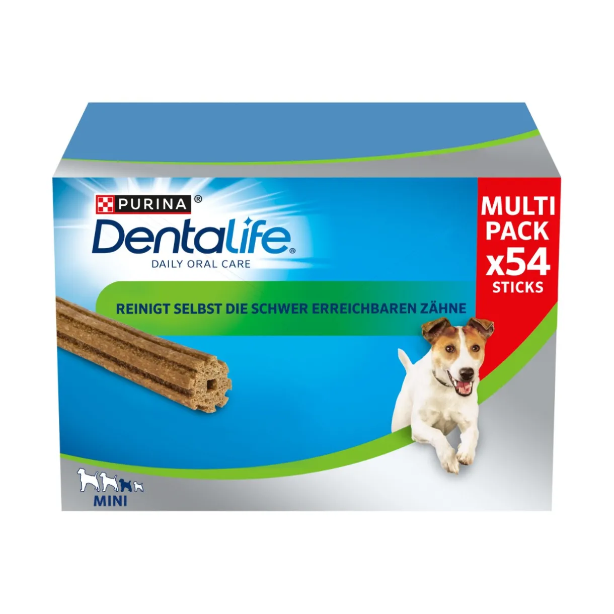 DentaLife Friandises|Nourriture^PURINA Snacks soins dentaires pour chien Multipack Mini, 54x