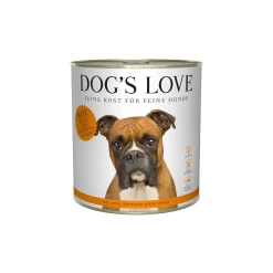 DOG'S LOVE Nourriture Humide^Adult Classic 6x800g Dinde aux pommes et aux courgettes