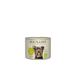 DOG'S LOVE Nourriture Bio|Nourriture Humide^Amour de Chien Nourriture Humide Chien, Adulte, Bio 6x200 g Poulet au sarrasin et au céleri