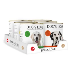 DOG'S LOVE Nourriture Humide^Multipack 6x400g