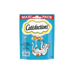 Dreamies Friandises^CATISFACTIONS MAXI Friandises au saumon pour chat et chaton 180g