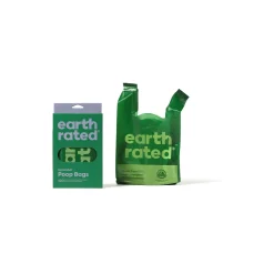 Earth Rated Sacs À Déjections Canines^Sac à crottes sans odeur avec poignées à liant 120 pcs.