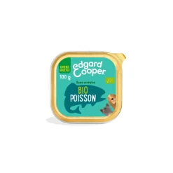 Edgard & Cooper Nourriture Humide^BIO Barquette Chien Adulte Poisson 17x100 g