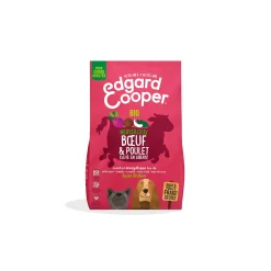Edgard & Cooper Croquettes^BIO Croquettes Chien Adulte Poulet au bœuf 2,5 kg