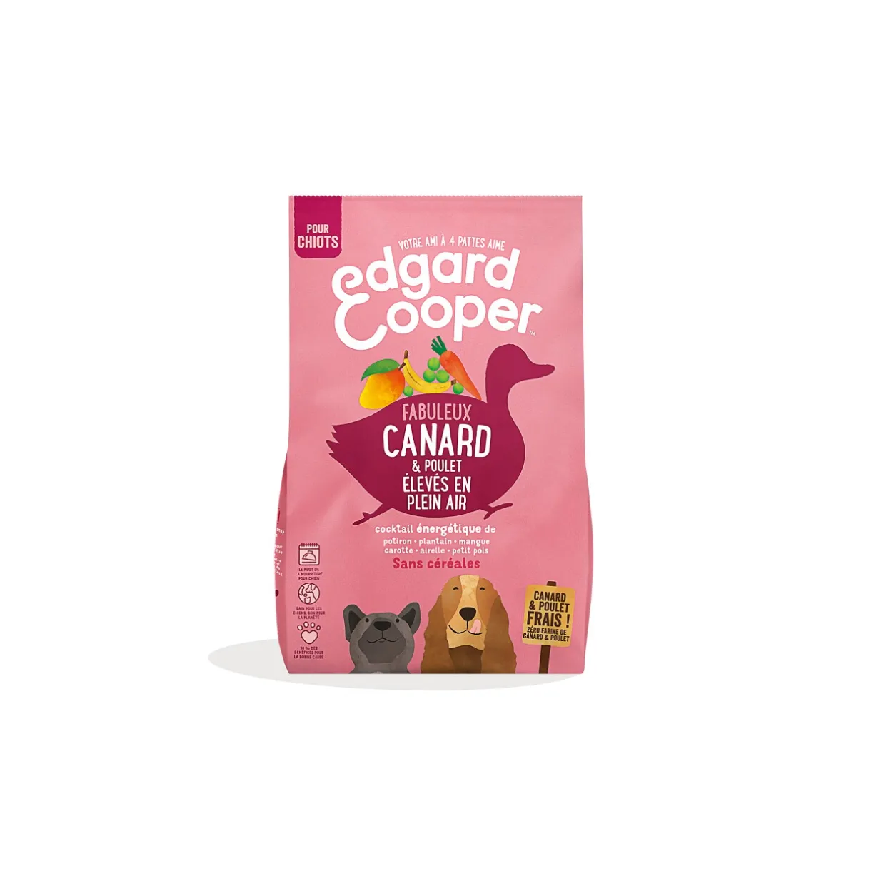 Edgard & Cooper Croquettes|Nourriture^Croquettes Chien Junior Poulet et canard 2,5 kg