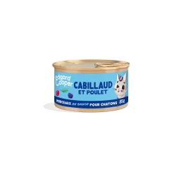 Edgard & Cooper Nourriture Humide|Nourriture^Morceaux en Sauce Chat Junior Poulet, cabillaud 18x85 g