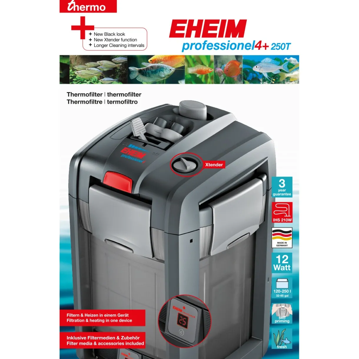 EHEIM Filtre^professionel 4+ 250T