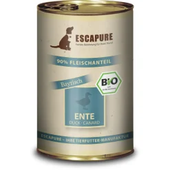 ESCAPURE Nourriture Humide^Nourriture humide pour chien Bio Adult Canard 6x400 g
