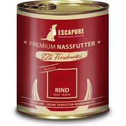 ESCAPURE Nourriture Humide^Nourriture humide pour chien Bio Adult Bœuf 6x800 g