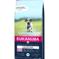 EUKANUBA Croquettes|Nourriture^Aliments pour chiots sans céréales pour grandes races 12 kg