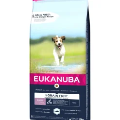 EUKANUBA Croquettes|Nourriture^Nourriture pour chiots sans céréales pour les races de petite et moyenne taille 12 kg 12 kg